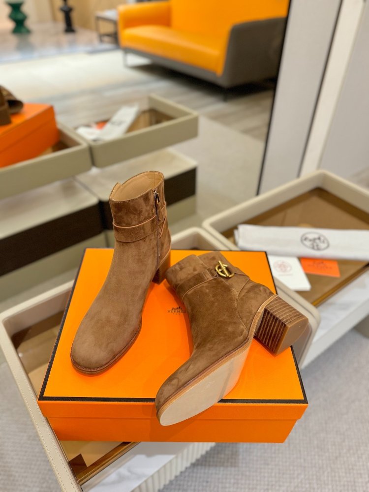 Ботинки Justine кожаные женские фото 5