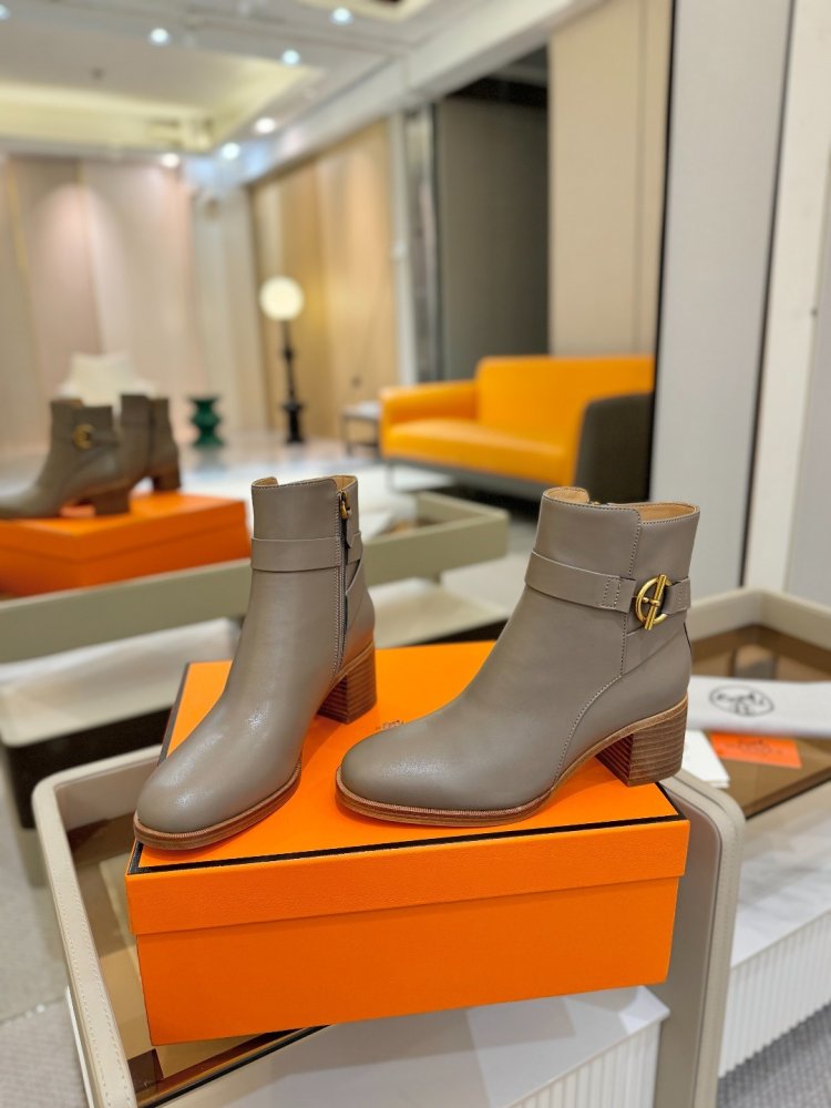 Ботинки Justine кожаные женские фото 5