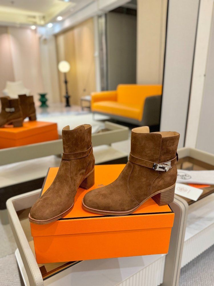 Ботинки Justine кожаные женские фото 6