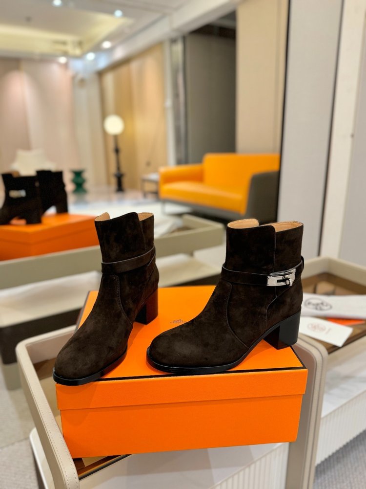 Ботинки Justine кожаные женские фото 6