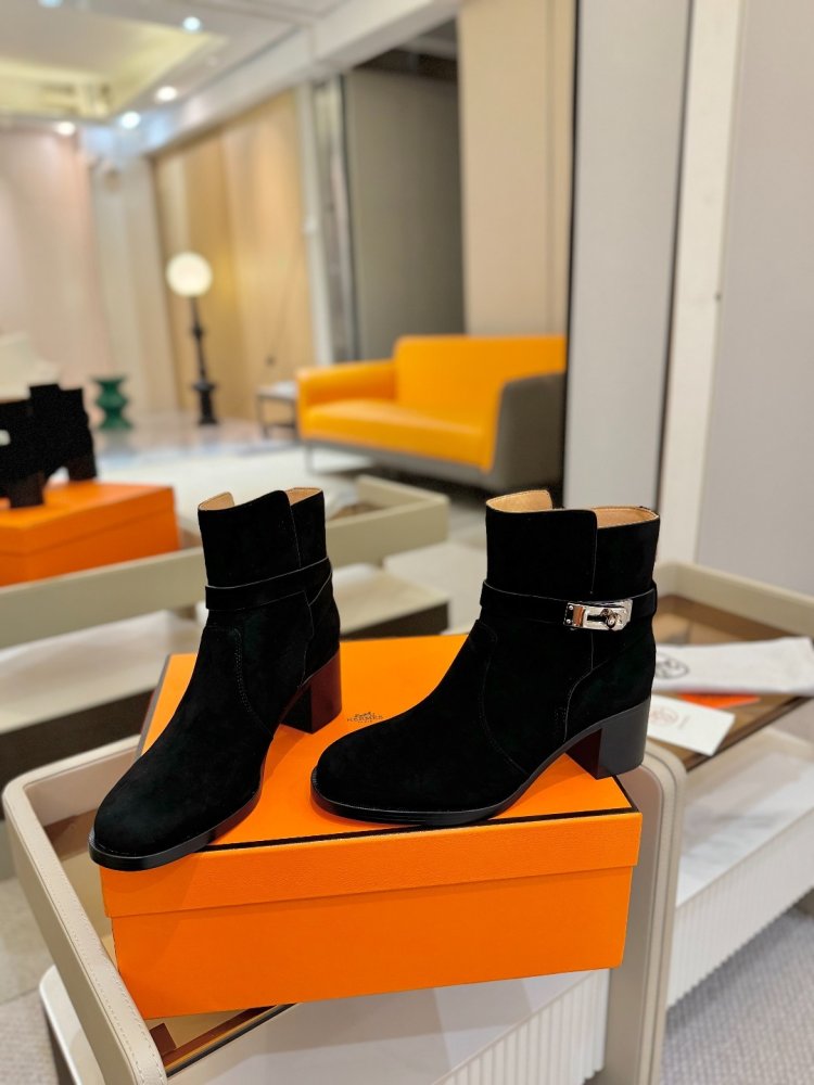 Ботинки Justine кожаные женские фото 6