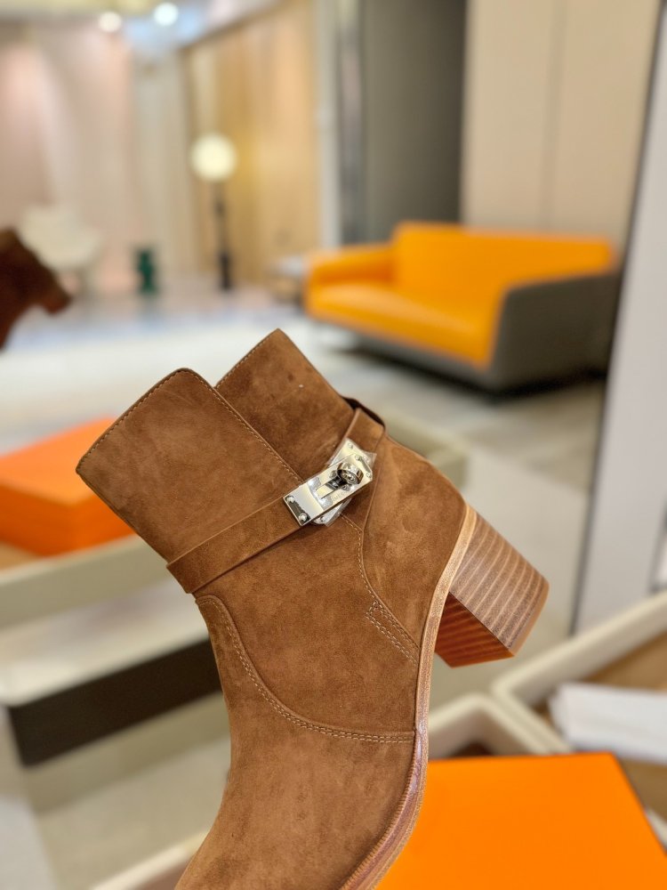 Ботинки Justine кожаные женские фото 8