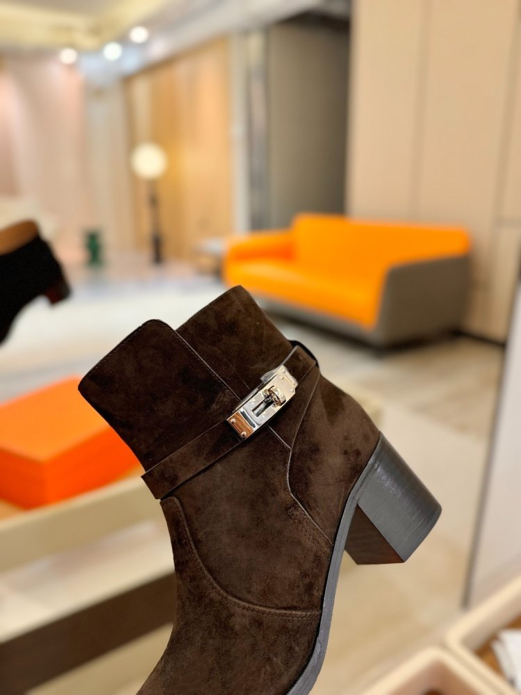 Ботинки Justine кожаные женские фото 8