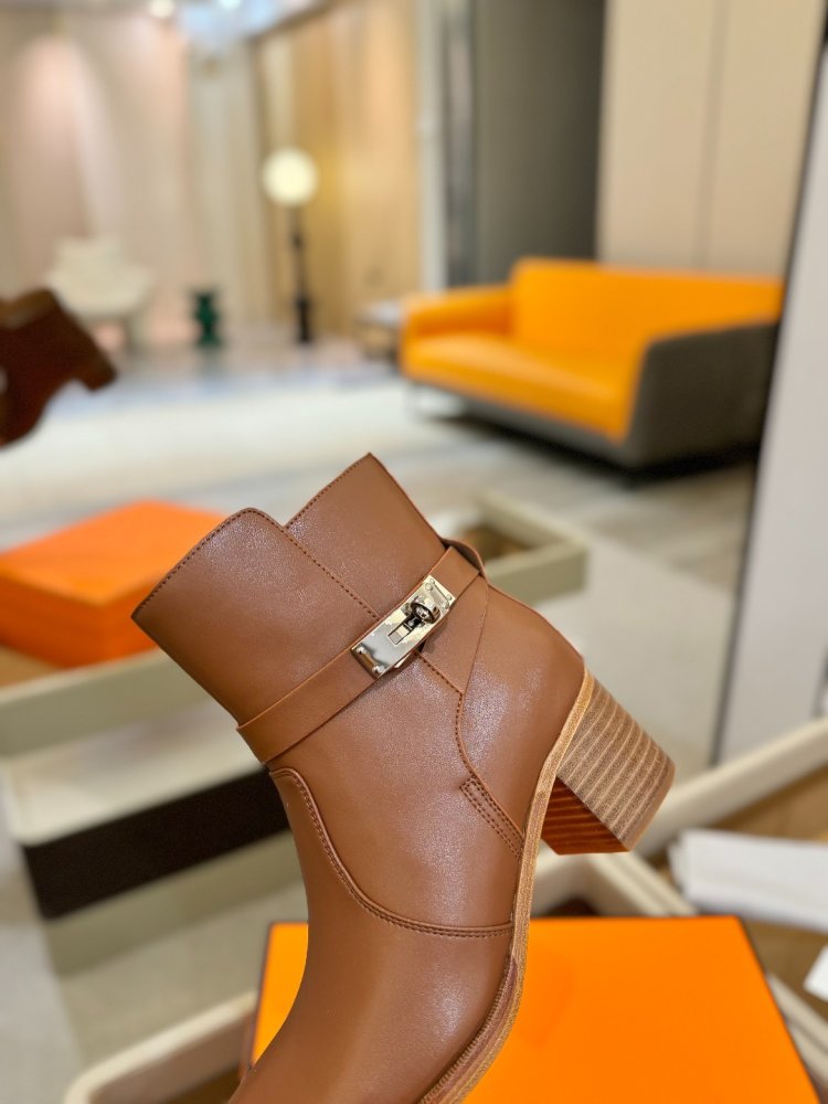 Ботинки Justine кожаные женские фото 8