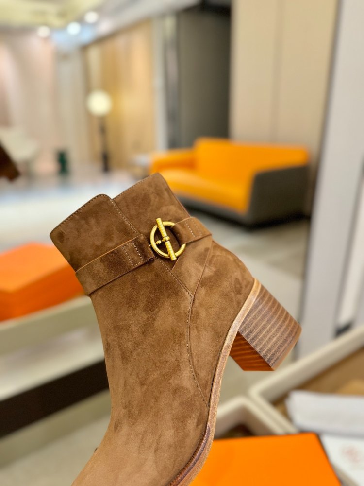 Ботинки Justine кожаные женские фото 8