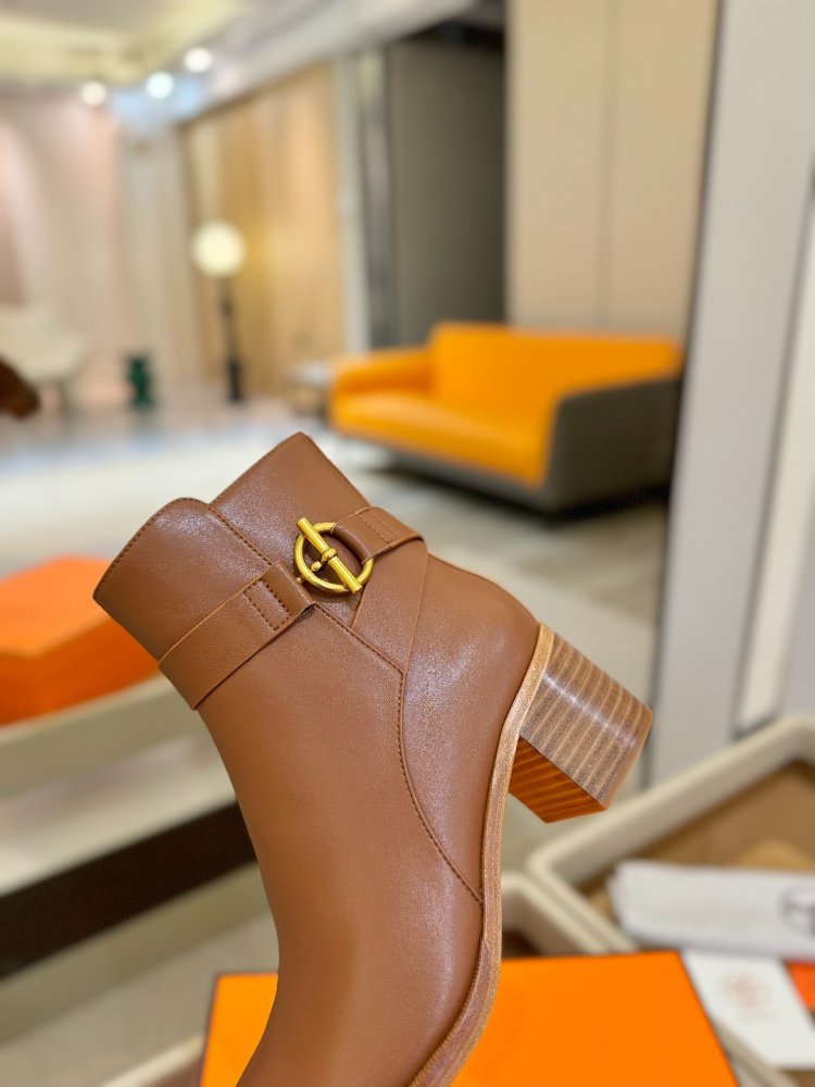 Ботинки Justine кожаные женские фото 8