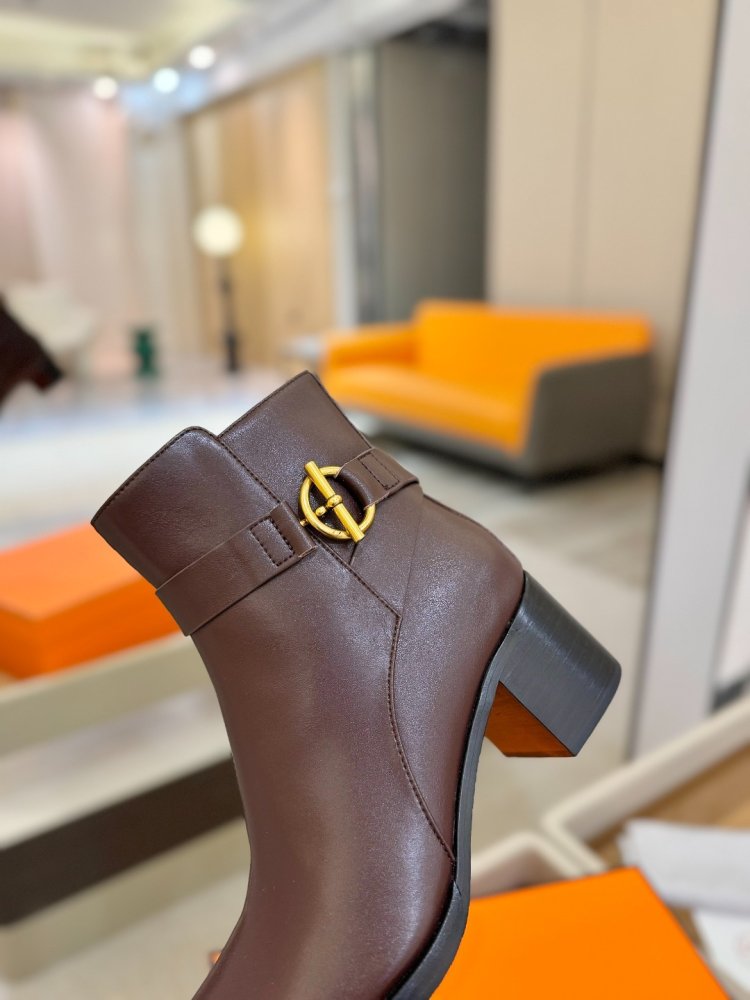 Ботинки Justine кожаные женские фото 8