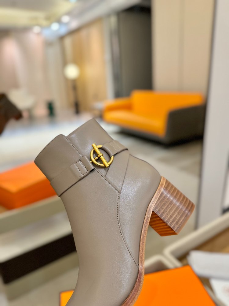 Ботинки Justine кожаные женские фото 9