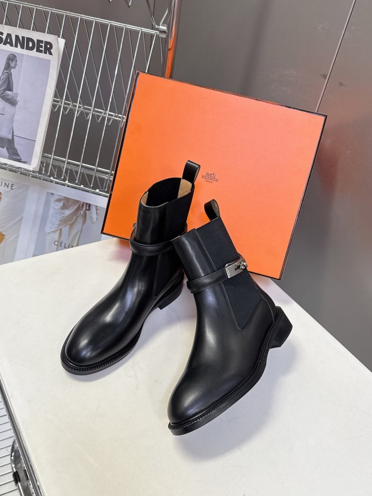 Ботинки Kelly кожаные женские фото 5