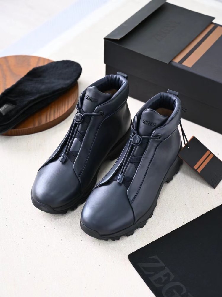 Ботинки кожаные мужские