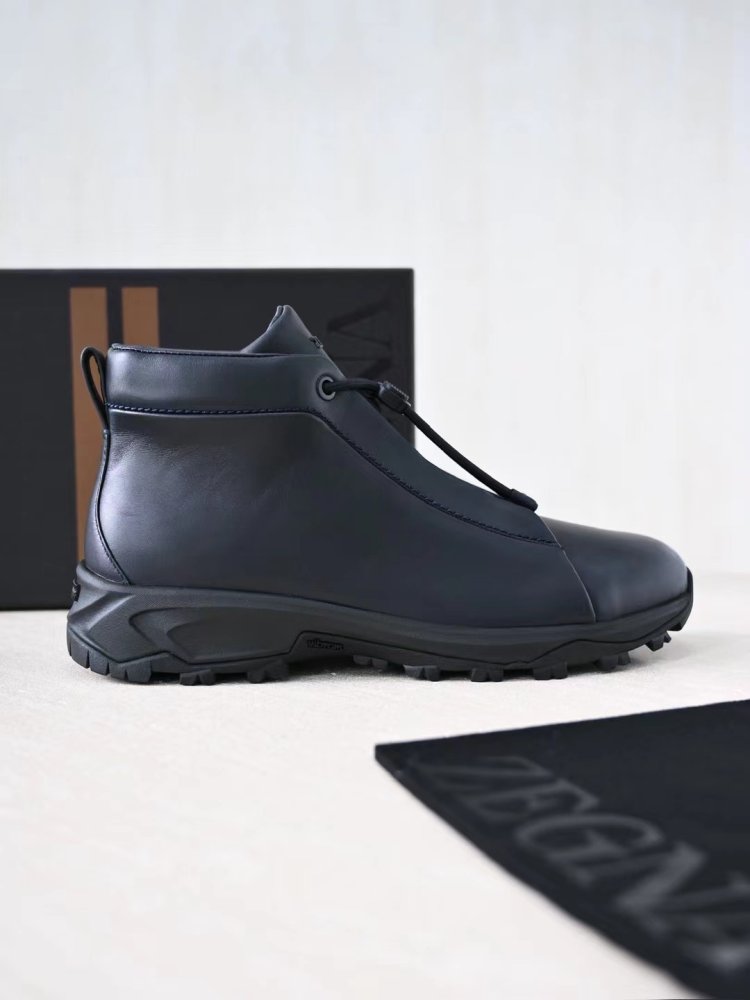 Ботинки кожаные мужские фото 3