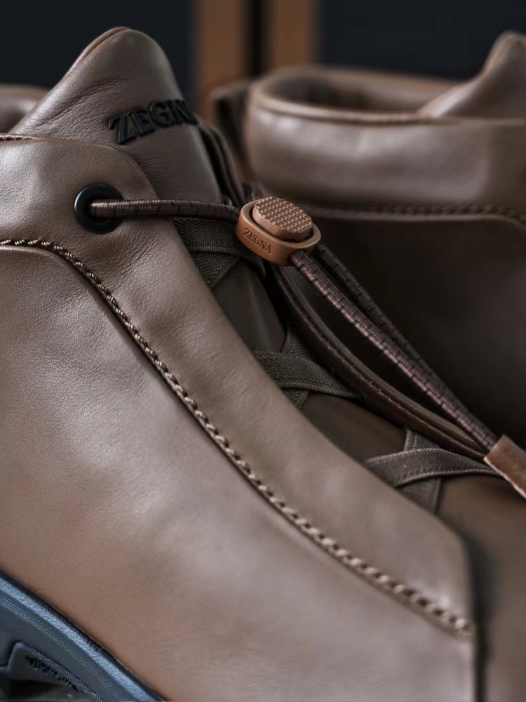 Ботинки кожаные мужские фото 4