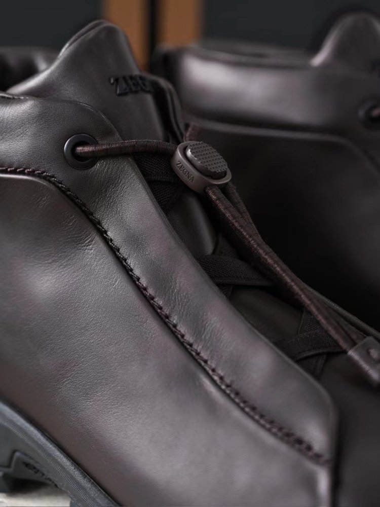 Ботинки кожаные мужские фото 4