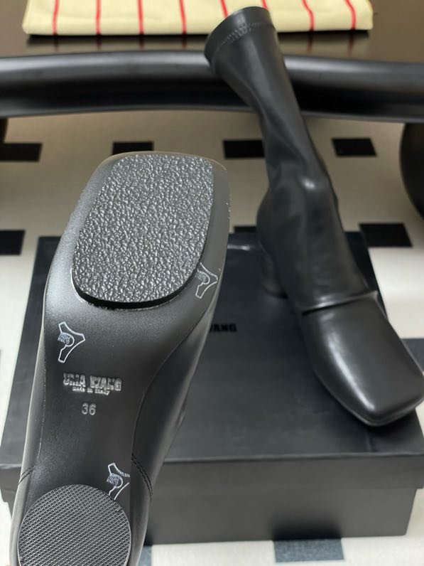 Черевики шкіряні на підборах фото 3