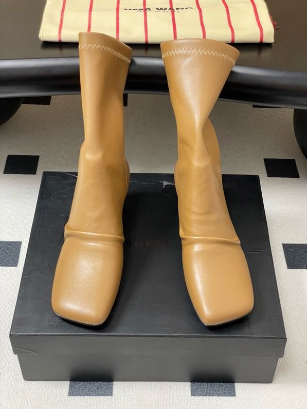 Черевики шкіряні на підборах фото 5