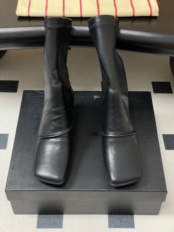 Черевики шкіряні на підборах фото 6