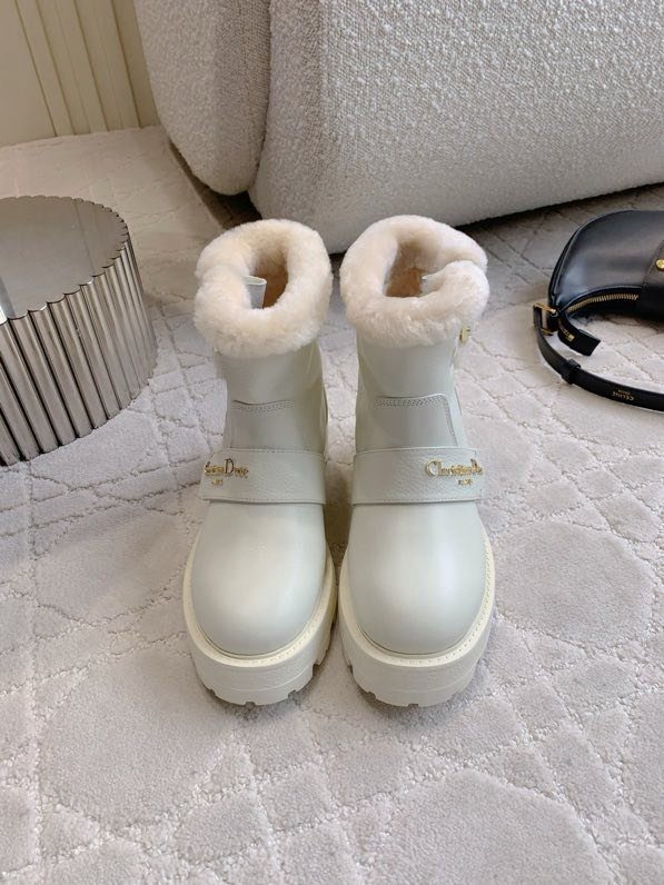 Ботинки кожаные на меху фото 2