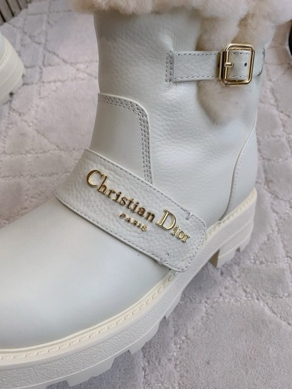 Ботинки кожаные на меху фото 5