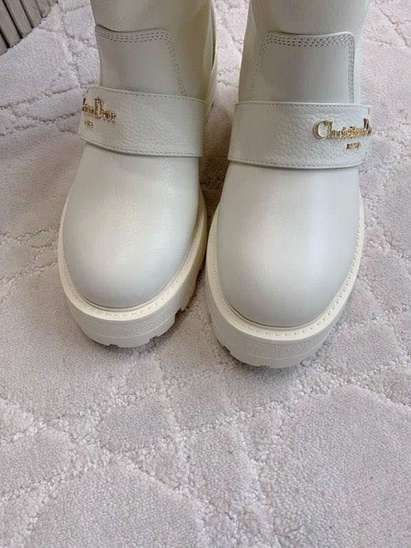 Ботинки кожаные на меху фото 6