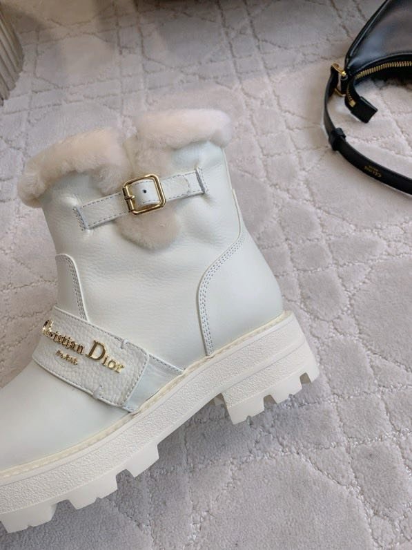 Ботинки кожаные на меху фото 8