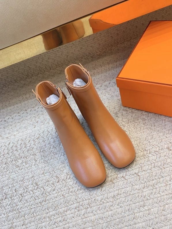 Ботинки кожаные на молнии фото 2