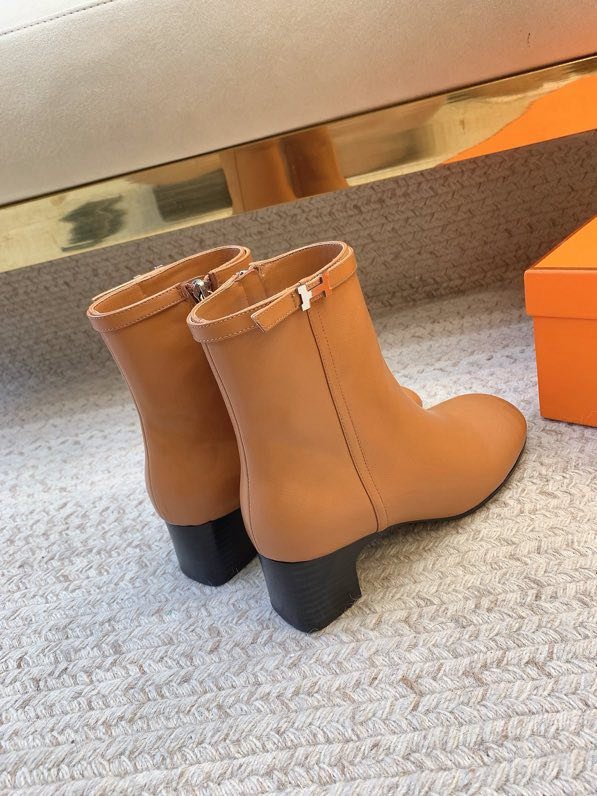 Ботинки кожаные на молнии фото 7