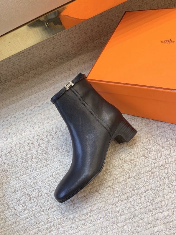 Ботинки кожаные на молнии фото 8