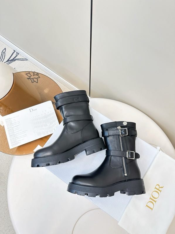 Ботинки кожаные женские  D-Major фото 2