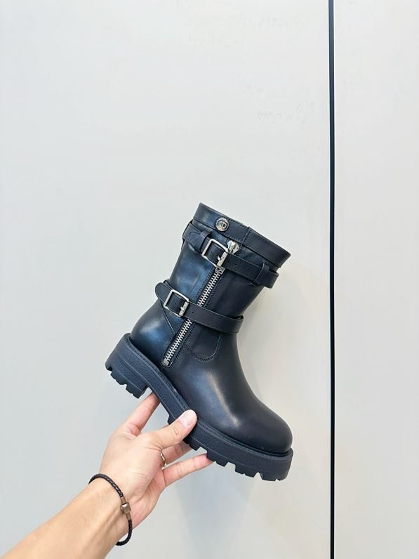 Ботинки кожаные женские  D-Major фото 3