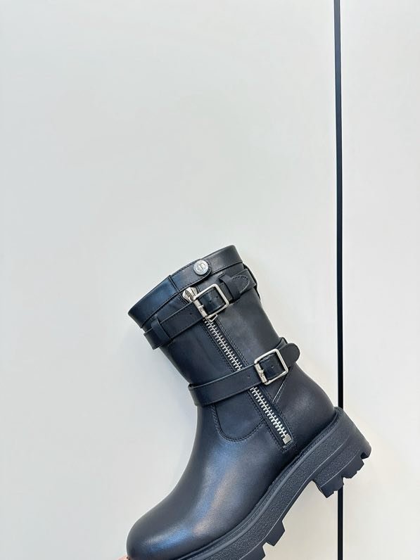 Ботинки кожаные женские  D-Major фото 4