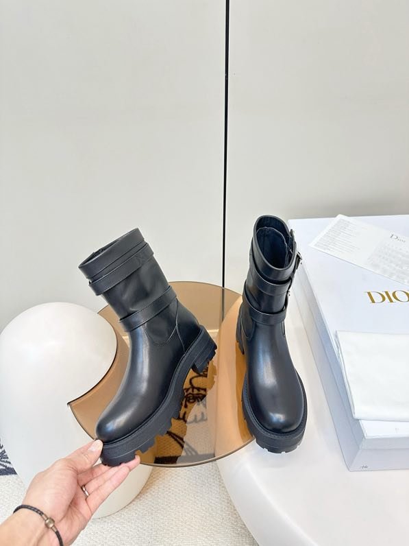 Ботинки кожаные женские  D-Major фото 5