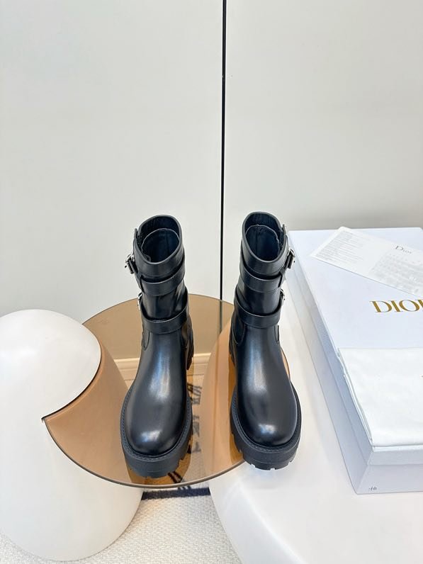 Ботинки кожаные женские  D-Major фото 6