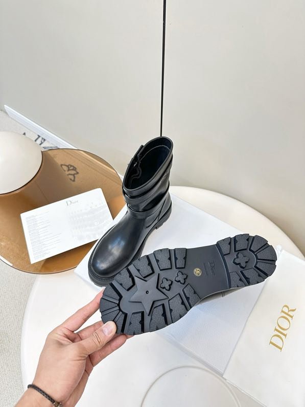 Ботинки кожаные женские  D-Major фото 8