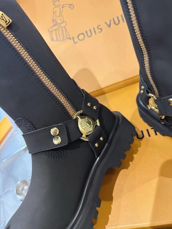 Ботинки кожаные женские LV x Timberland фото 6