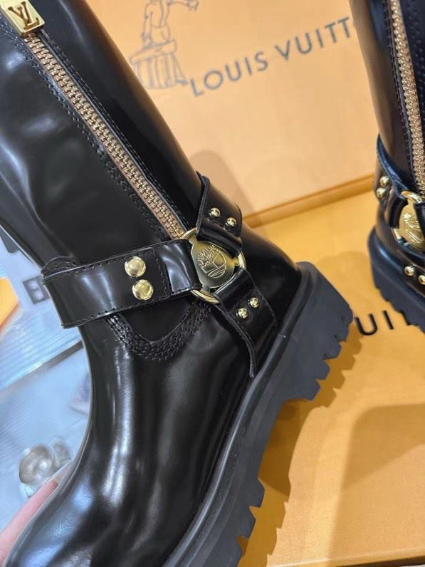 Ботинки кожаные женские LV x Timberland фото 7