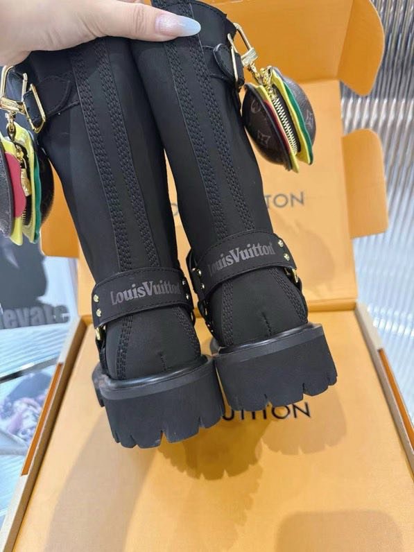 Черевики шкіряні жіночі LV x Timberland фото 7