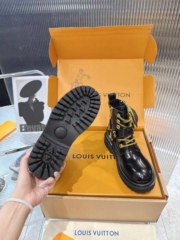 Ботинки кожаные женские LV x Timberland фото 8