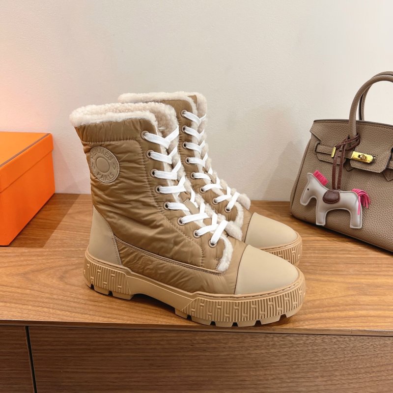 Ботинки кожаные женские на меху