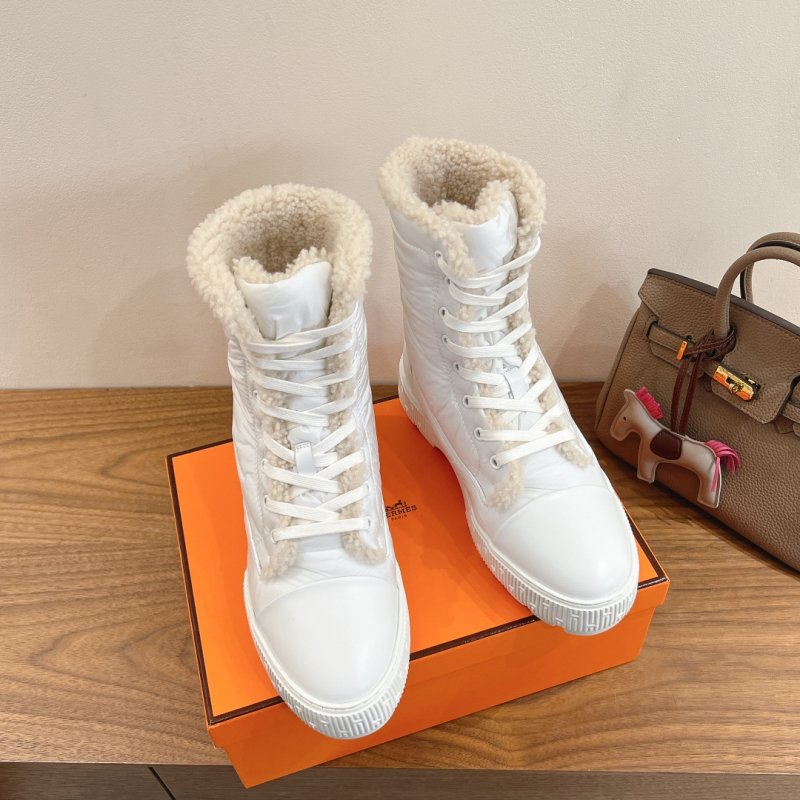 Ботинки кожаные женские на меху фото 4