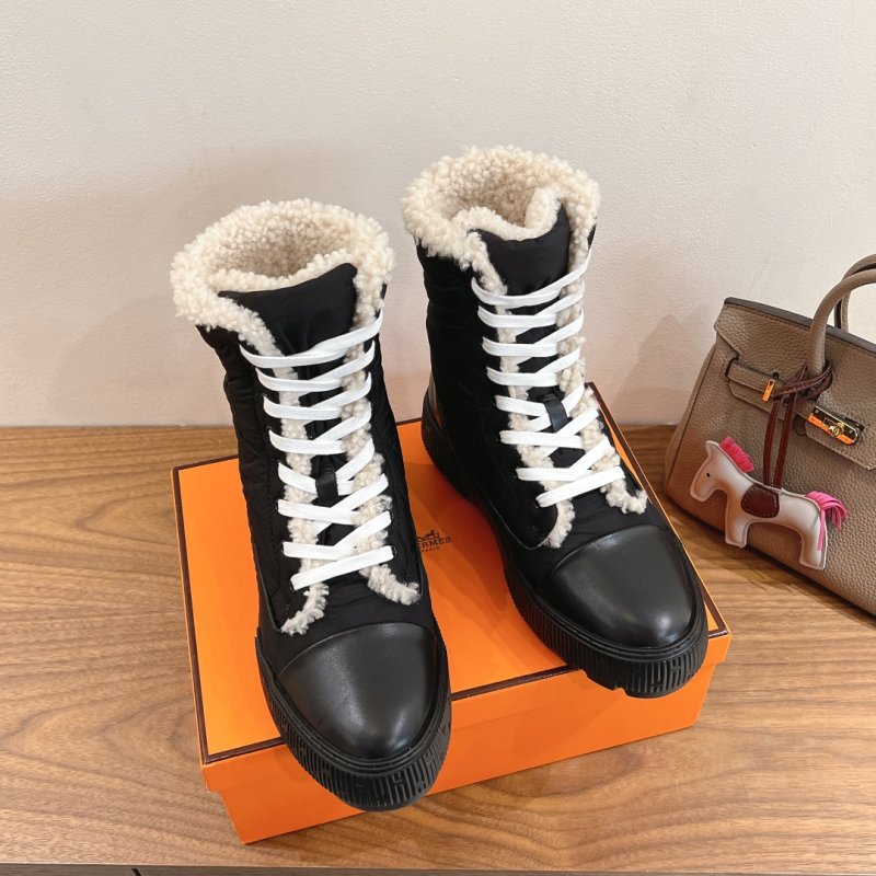 Ботинки кожаные женские на меху фото 4