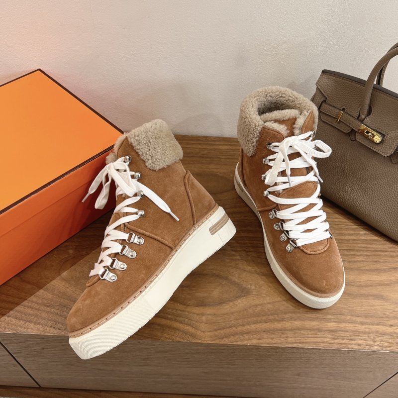 Ботинки кожаные женские на меху фото 5