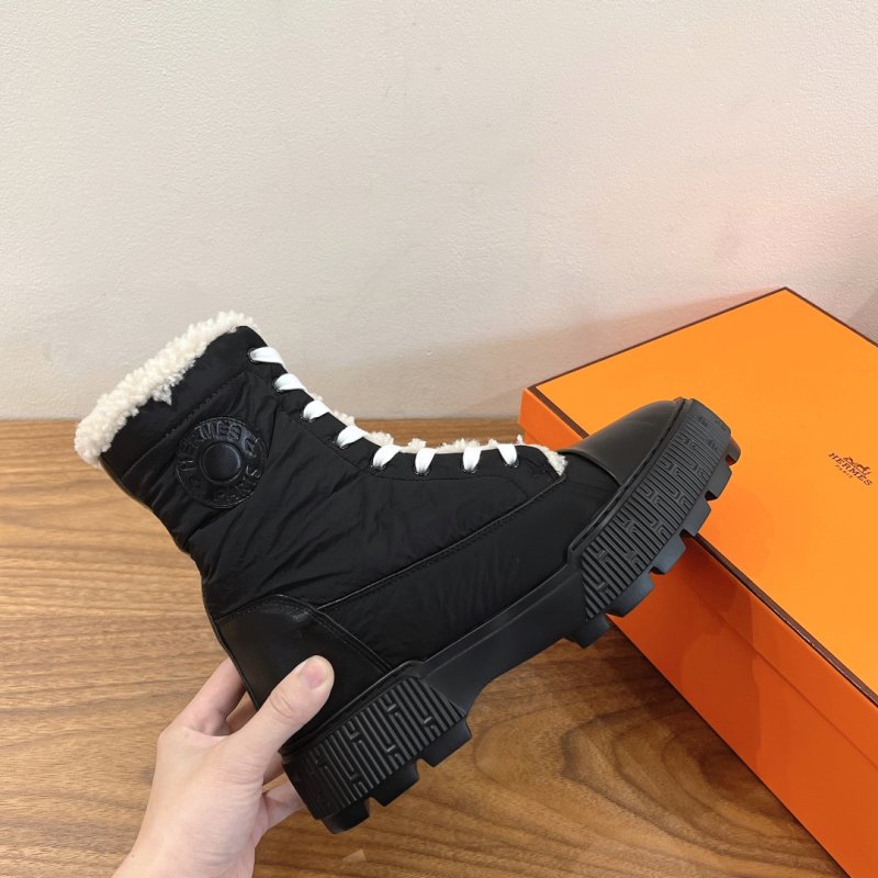 Ботинки кожаные женские на меху фото 6