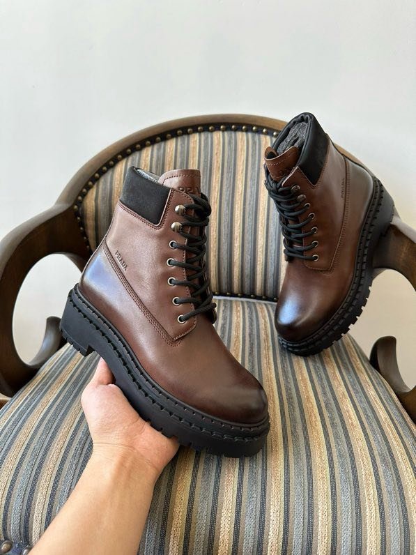 Ботинки кожаные женские