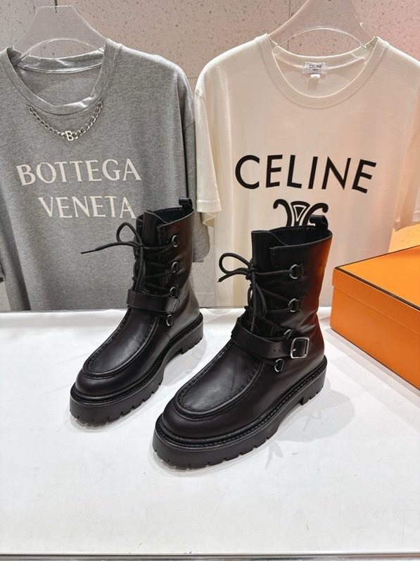 Boots leather women's