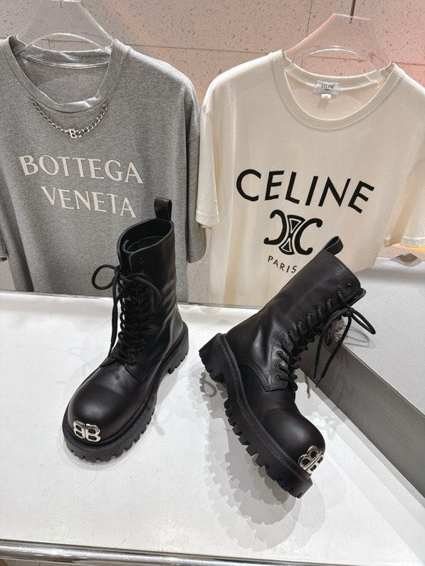 Boots leather women's фото 2