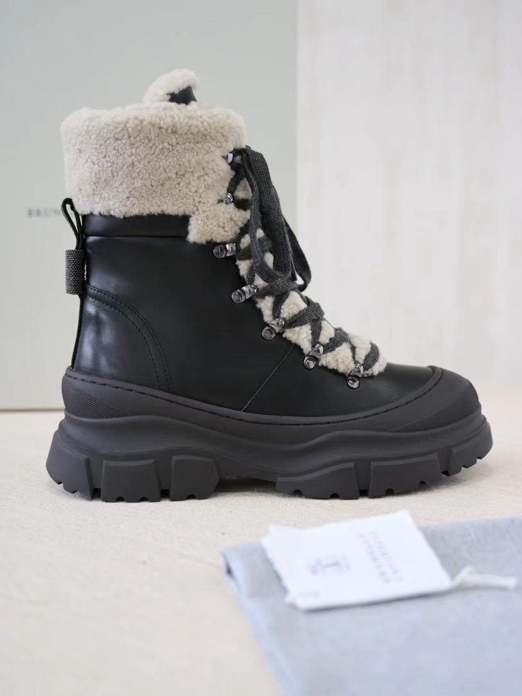 Boots leather women's фото 2