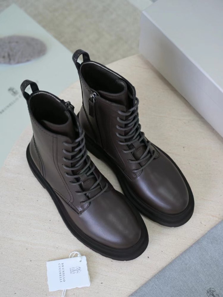 Boots leather women's фото 2