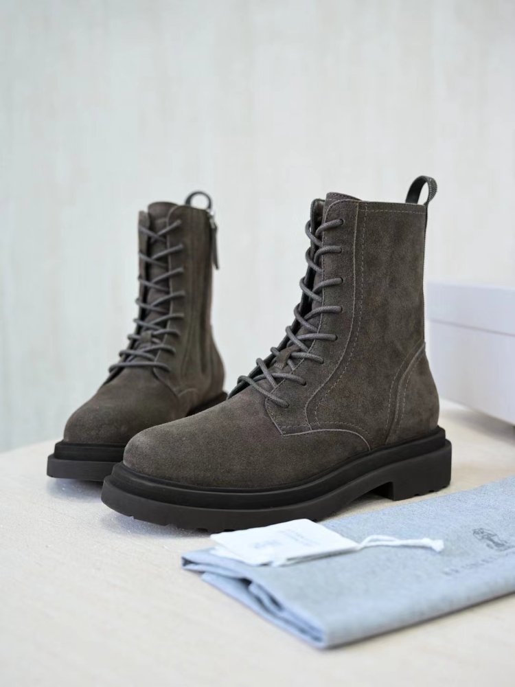 Ботинки кожаные женские фото 2