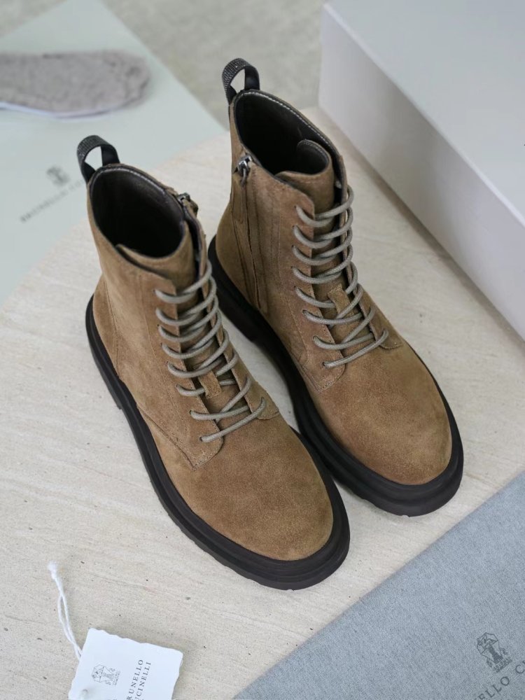 Boots leather women's фото 2