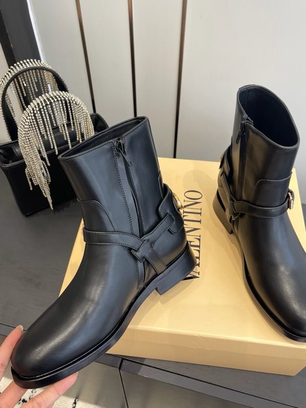 Ботинки кожаные женские фото 2